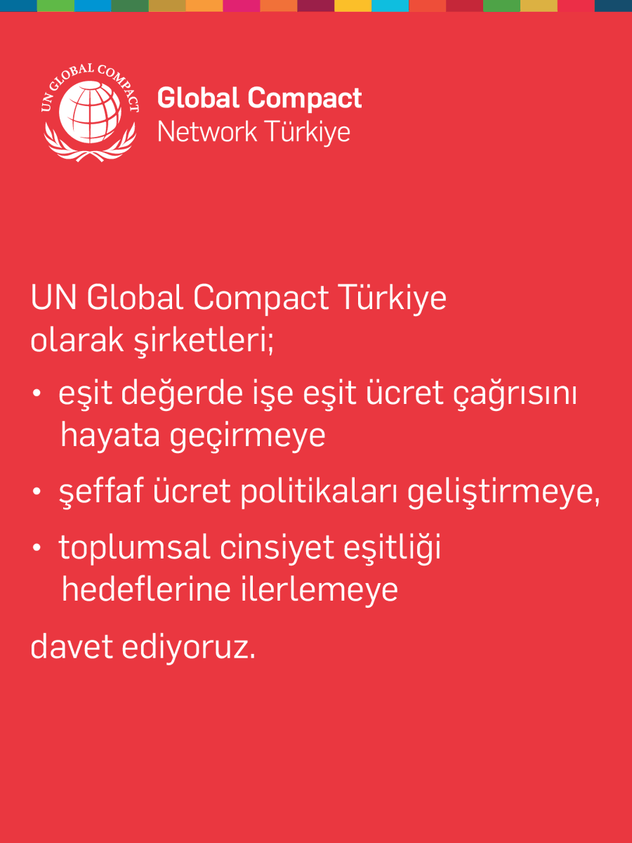 GlobalCompactTR's tweet photo. Bugün Uluslararası Eşit Ücret Günü. Adil ve kapsayıcı bir iş dünyası, eşitlikten başlar. https://t.co/zzfdHZqNVY