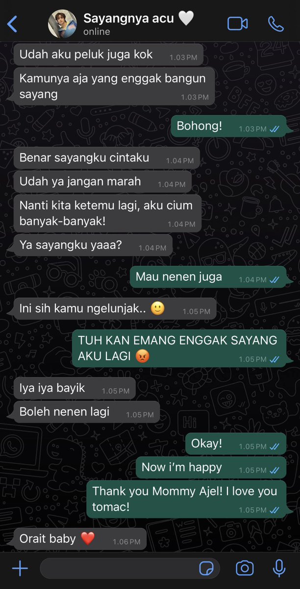 thisbig_J's tweet photo. ini mommy aku, mommy kalian mana 😱 i love you mommy ajel 🤫 https://t.co/8oYF3k3qcz