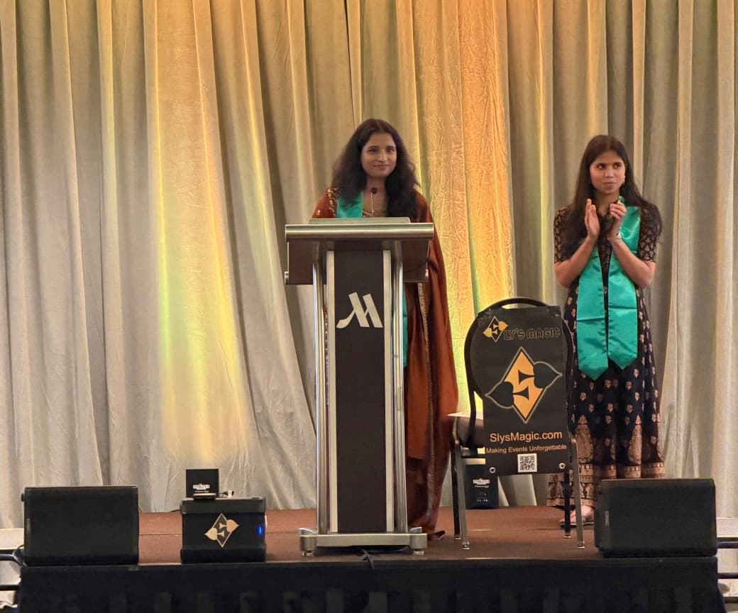 PardadaPardadi's tweet photo. From Anupshahr to Fairfax — stories, celebration &amp; impact. ✨

Thank you for making our 10th Gala for Girls special. 💚

Sakshi &amp; Pinki’s stories, Studio Dhoom, Sly The Magician, and inspiring words from Pritha Mehra &amp; Anil Sharma — celebrating girls &amp; opportunity. https://t.co/DYkQd3lMwB