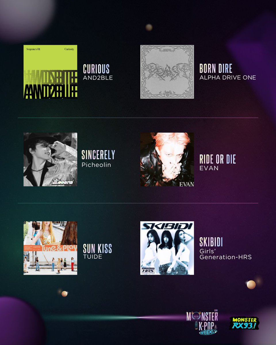 RX931's tweet photo. Your rookie line-up is here! ๐ป
A #MonsterKPopWeekly playlist packed with K-Pop's newest idols! ๐ Which was your favorite debut this year? ๐ #RX931 #IAmAMonster https://t.co/C6v4d1W3MN