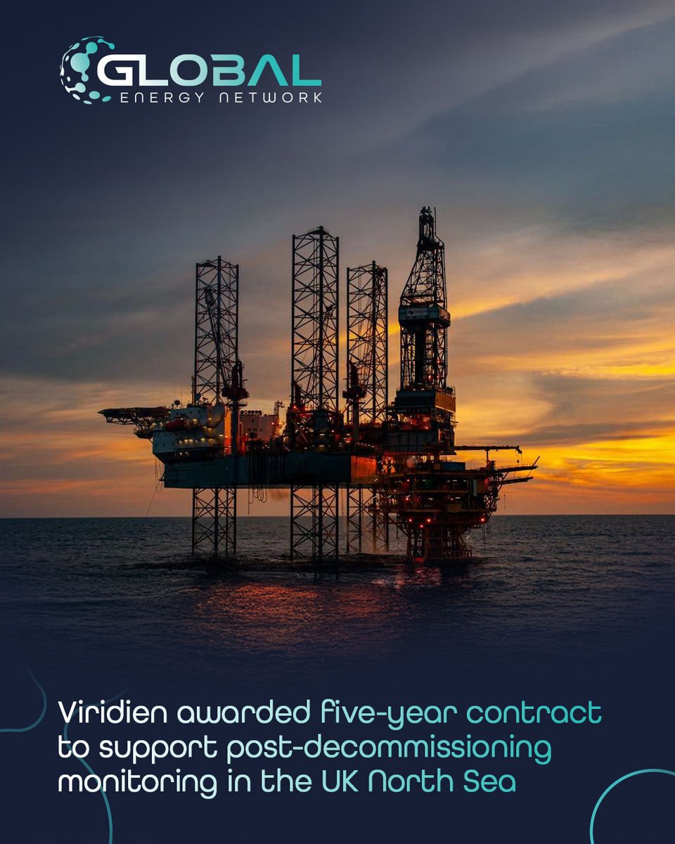 GENetwork_'s tweet photo. Viridien awarded five-year contract to support post-decommissioning monitoring in the UK North Sea
Read More:Β https://t.co/6nCZyaoqDl
Subscribe to our newsletter: https://t.co/5p8AT3qMeH
#Viridien #IthacaEnergy #Sercel #OffshoreMonitoring #EnvironmentalMonitoring #UKNorthSea https://t.co/6TdrnYNKuM