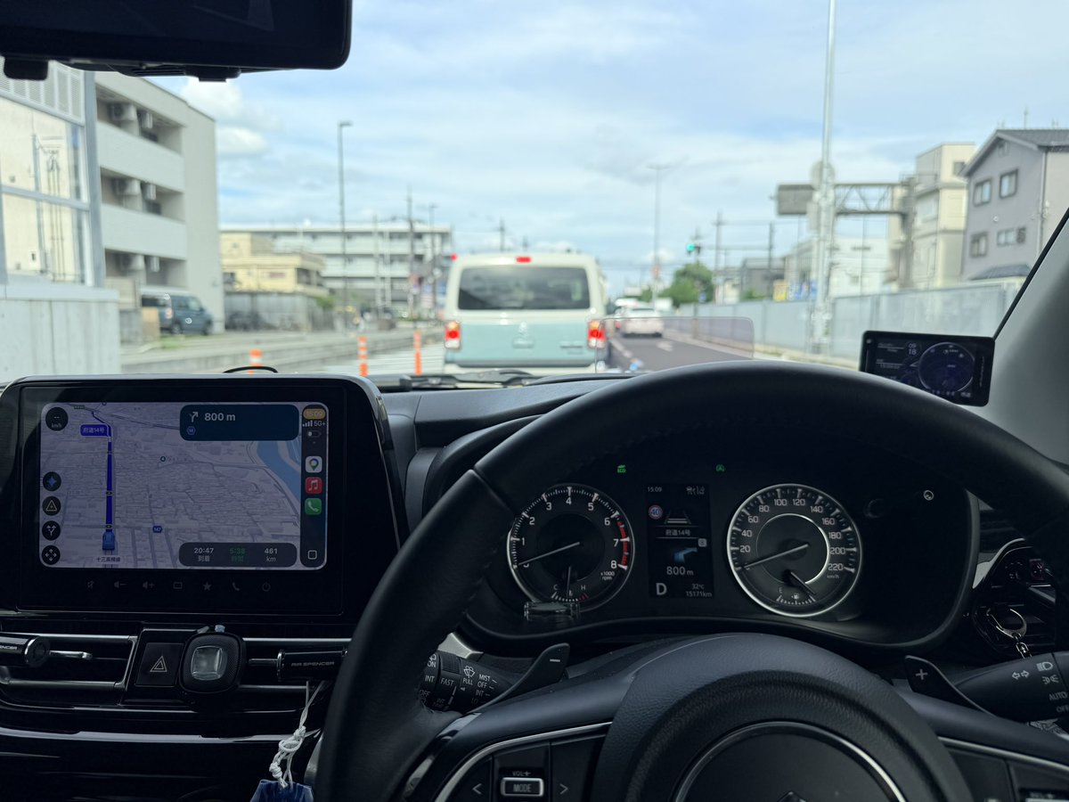 TB_zero421's tweet photo. 関東出発 https://t.co/xDsToca6WM