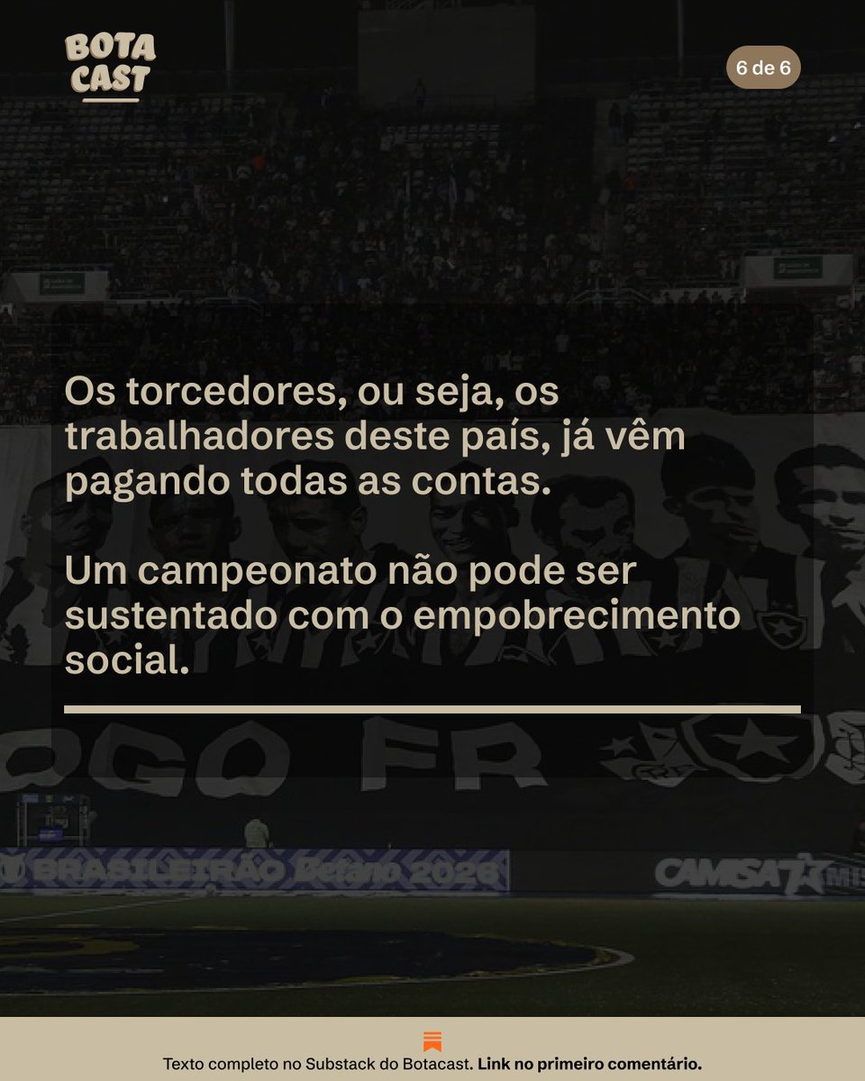 Botacast_'s tweet photo. Texto completo no Substack do Botacast.

https://t.co/r1jhU9owwD https://t.co/nut8HaA3Pc