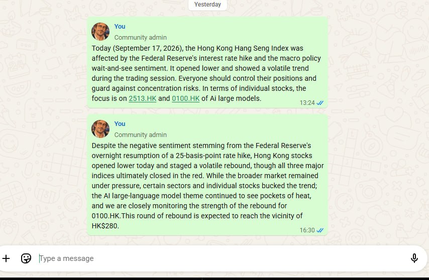 Straits_Trader's tweet photo. https://t.co/kgY8IXlbzl, which I recommended earlier, continues to rise on higher volume. Congrats to everyone who profited from the move!
🎯Follow me and learn a little about finance every day 
$0100.HK https://t.co/k1e1uw5FTS