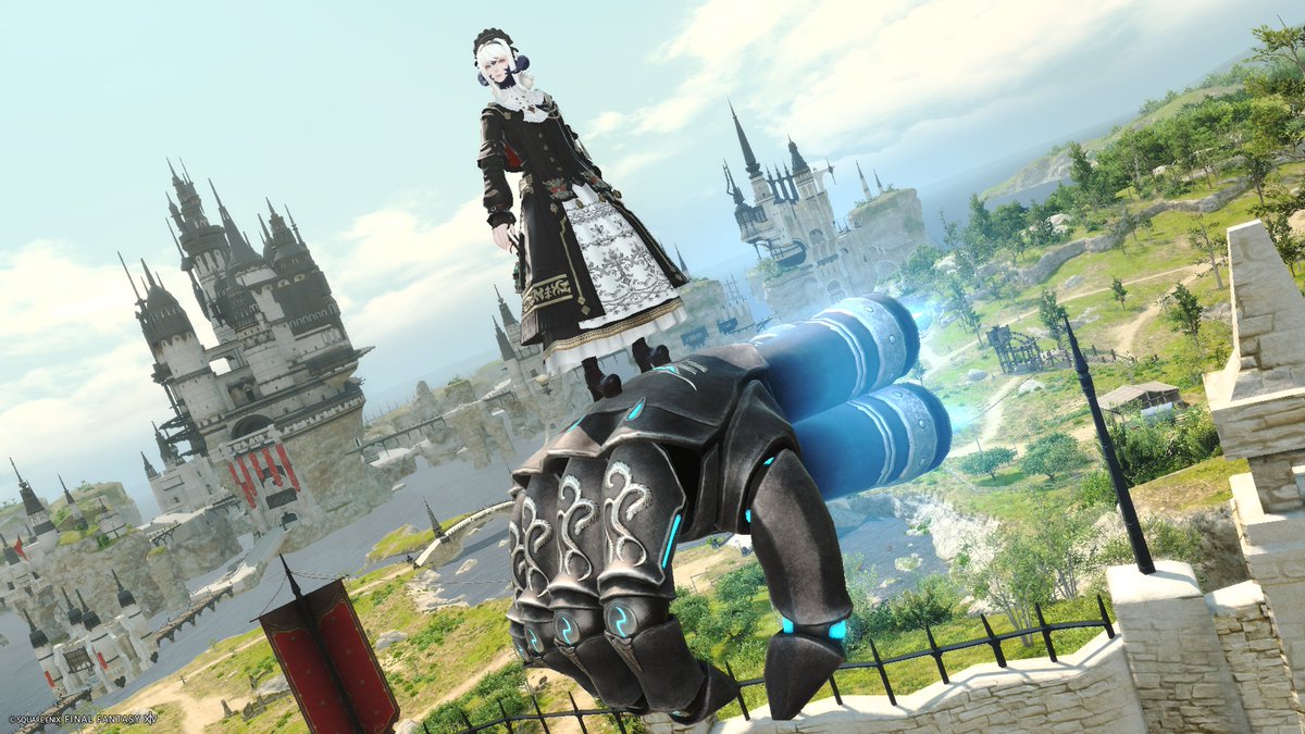 FF14Rean's tweet photo. ろけっとぱーーーーんちっ https://t.co/1ejxpGomGa
