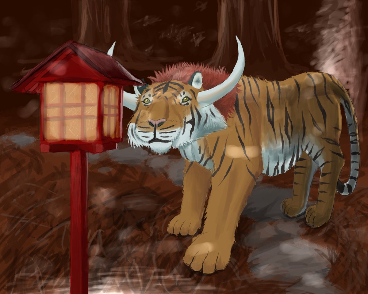 WhiteTi57580972's tweet photo. 杜の幻獣（修正）
#イラストㅤㅤㅤ 
＃絵描きさんと繋がりたい
＃絵描きさんフォロバ100 https://t.co/G6Sfi9quam