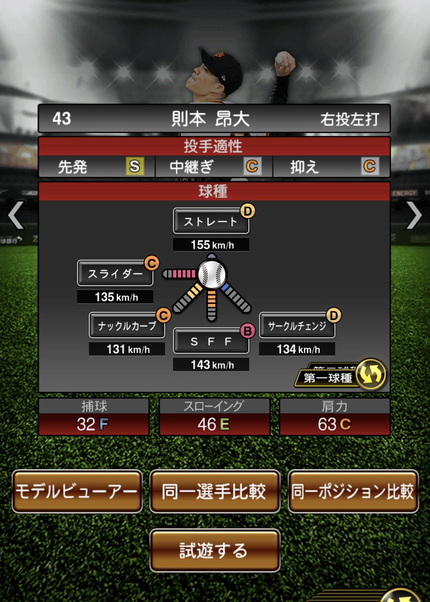 roshell_basebal's tweet photo. 則本ついに.. https://t.co/MryTVi1NEV