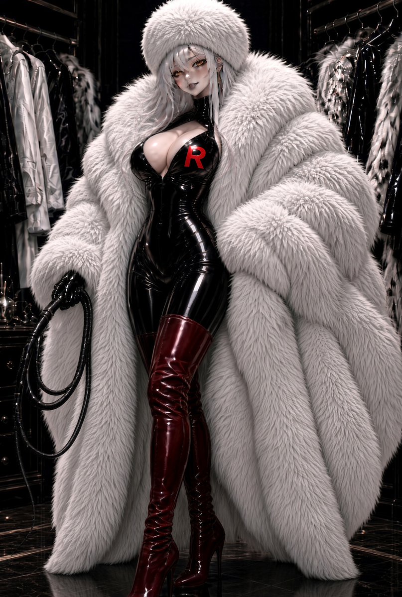 FoxAngeless's tweet photo. Ha!~ Mommy? Who? No, maybe, but in short, I'm your Queen and Mistress. Looking at you makes me want to do whatever I want with you, but I have to maintain my royal culture. First, talk, and then domination 🤍❤️🖤🖤

Glory to Team Rocket https://t.co/UzswG5vHSB