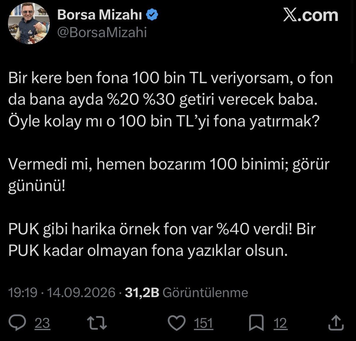 oldtexas13's tweet photo. Aylık %20-30 nasıl bir getiri amına koyim tefeci misin mafya mısın sen https://t.co/ldaqtvYZCd