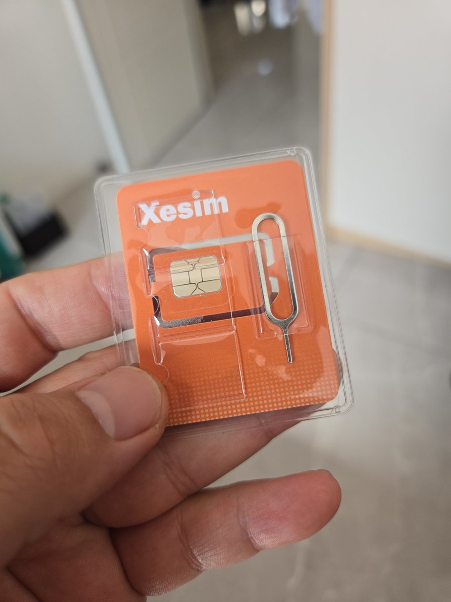 Zhu1820886's tweet photo. 「Xesim」我最近在用Xesim,不换机升级为eSIM手机,非常方便。
用我的专属折扣码:imhk6d
官网买卡时可以省 5% 👉 https://t.co/IHGPkRPFDY #xesim #esim https://t.co/ZvJRZuofGz