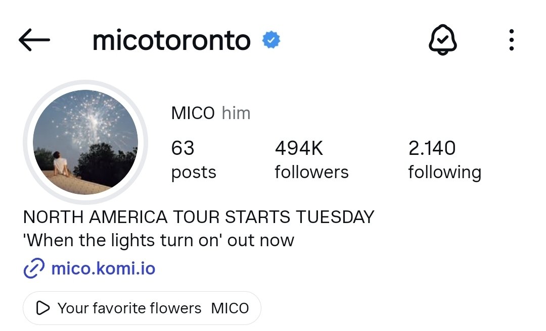 micosource's tweet photo. ππ»ββοΈ MICO changed his Instagram bio ahead of the #RunningFromAFeelingTour: 'NORTH AMERICA TOUR STARTS NEXT TUESDAY'
Grab the remaining tickets at https://t.co/mlkm3Y6D2T!
#MICO #RFAFTour #micotoronto https://t.co/Vu1FBYnSW4