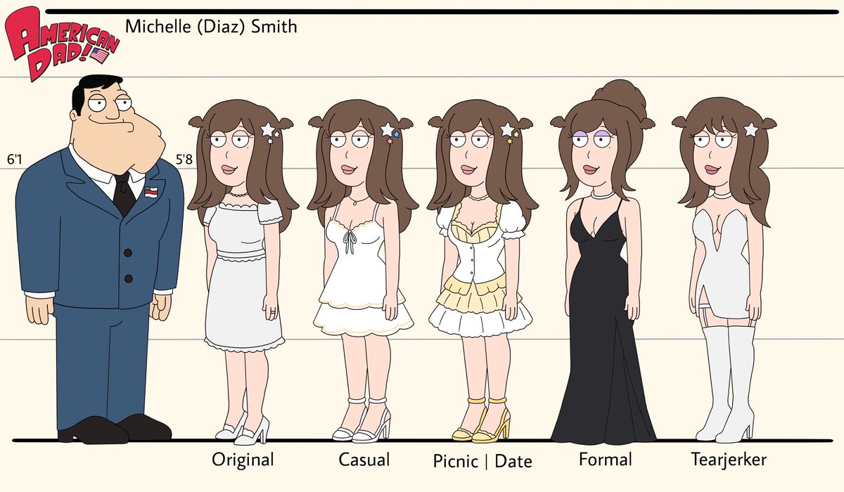 Iluvtheworld43's tweet photo. 🪽: everyone is asleep so time to post my american dad self insert reference sheet!

finally after a million years i get the motivation &amp; determination to have a sheet for myself, yay 🤍 https://t.co/my1kwCLqOF