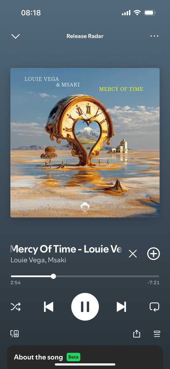 Yowhighness_m's tweet photo. Louie Vega played this song at the Ballantine’s Stay True event in 2024 but only released this gem this month 😂😏♥️ https://t.co/IoDrKlN5Kw
