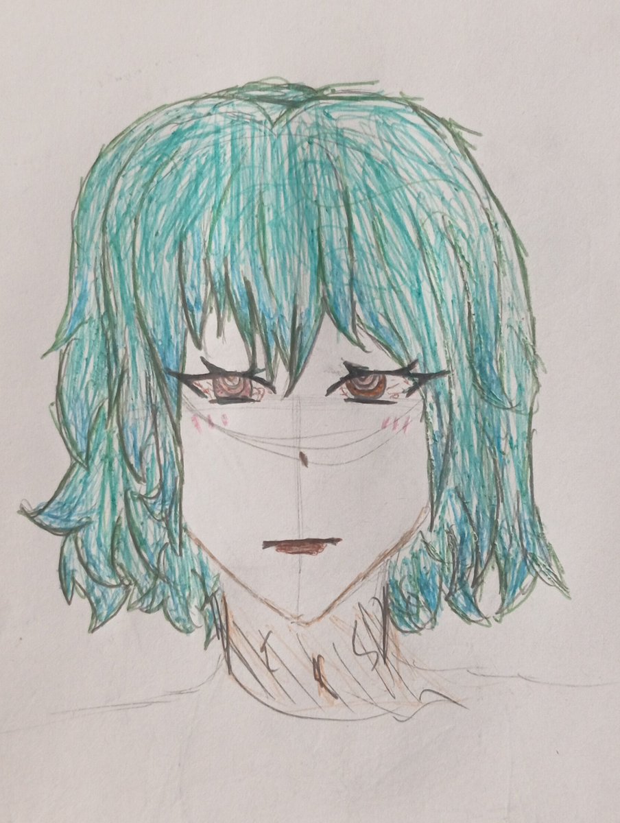 EvaPlaki's tweet photo. New day = new drawing 🩵
#Sketch https://t.co/smBtb8kt6b