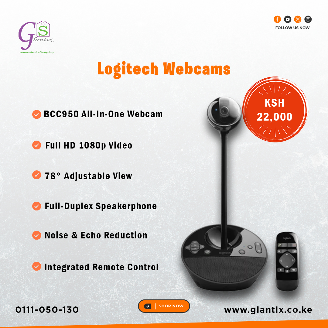 cloudfairy176's tweet photo. 📹 Logitech Webcams – Look Sharp, Stay Connected
Clear video for every conversation.
✔️ High-quality video for calls &amp; meetings

📌 Available now! https://t.co/EbNEASOA9L