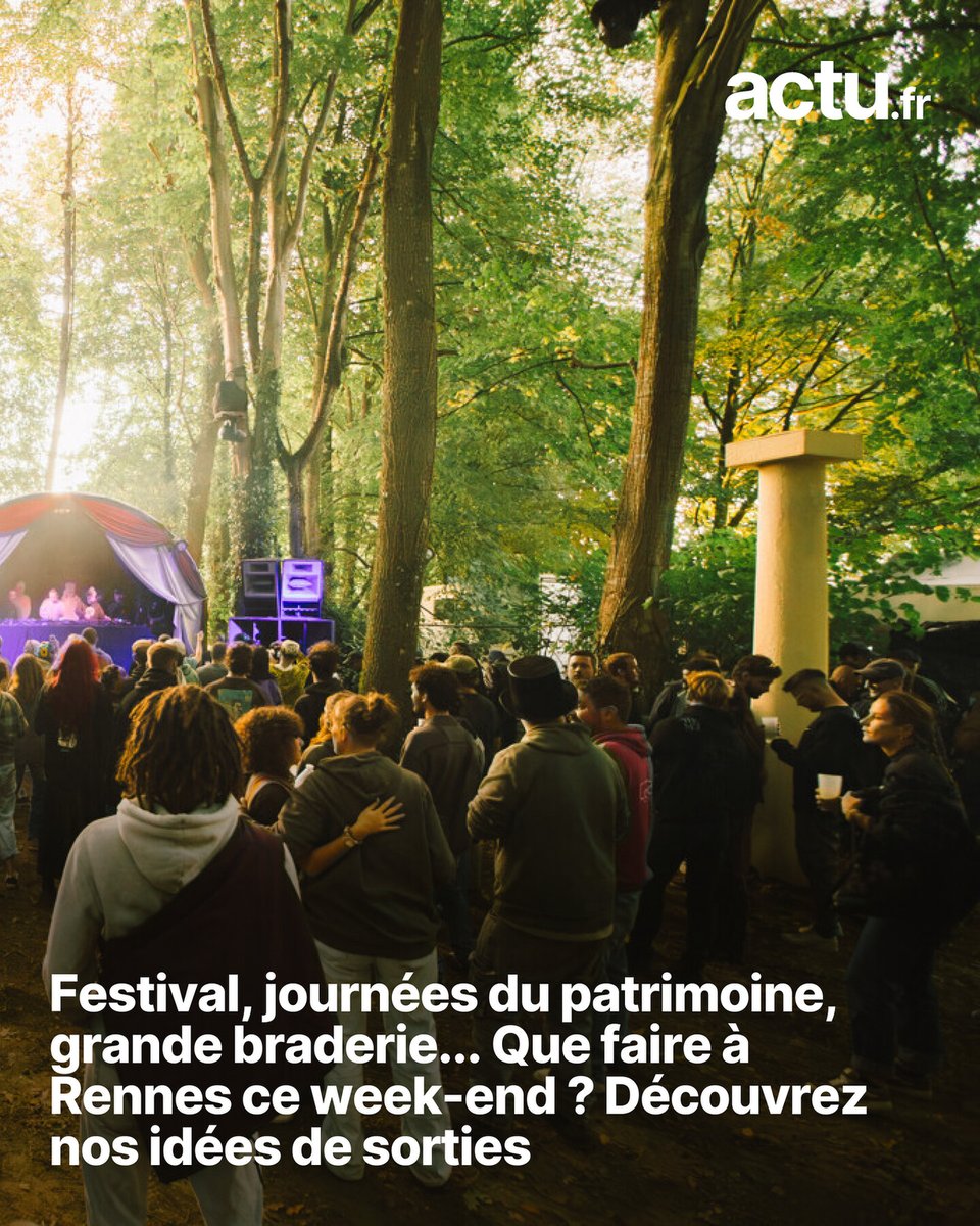 Rennes24's tweet photo. Si vous ne savez pas quoi faire ce week-end à Rennes 😍
➡️ https://t.co/ylrVKCbwkY https://t.co/oqf3tDzCQM