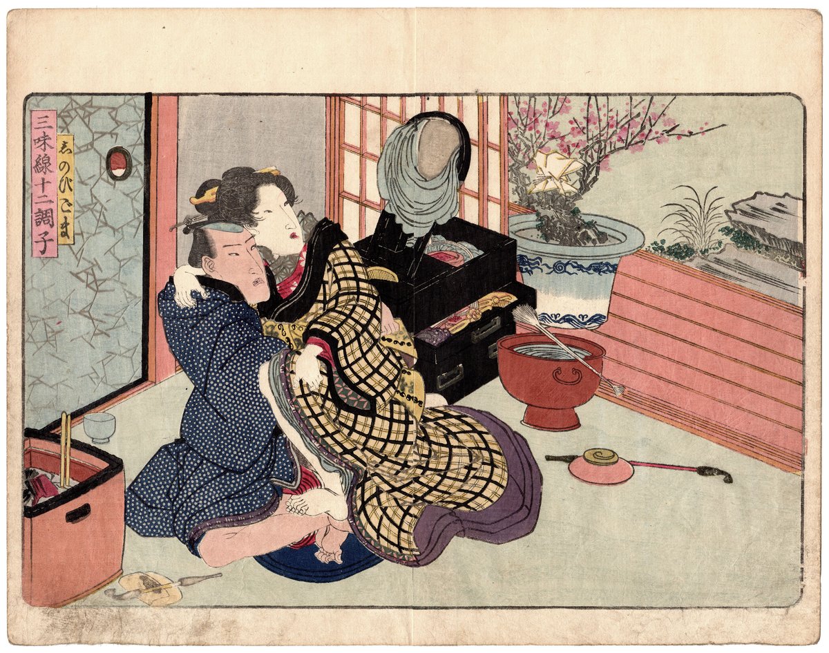 _ArteGiapponese's tweet photo. DODICI TONI DELLO SHAMISEN: PONTICELLO SILENZIATORE (Yanagawa Shigenobu II)
https://t.co/Qzjy1dZDVw

#abunae #arte #artegiapponese #dodici #giappone #giapponese #immaginipericolose #originale #ponticello #shamisen #silenziatore #toni #xilografia #yanagawashigenobuii https://t.co/Tdp5h7WU2I