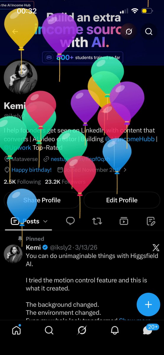 iksly2's tweet photo. I got balloons https://t.co/y5kwYY0svc