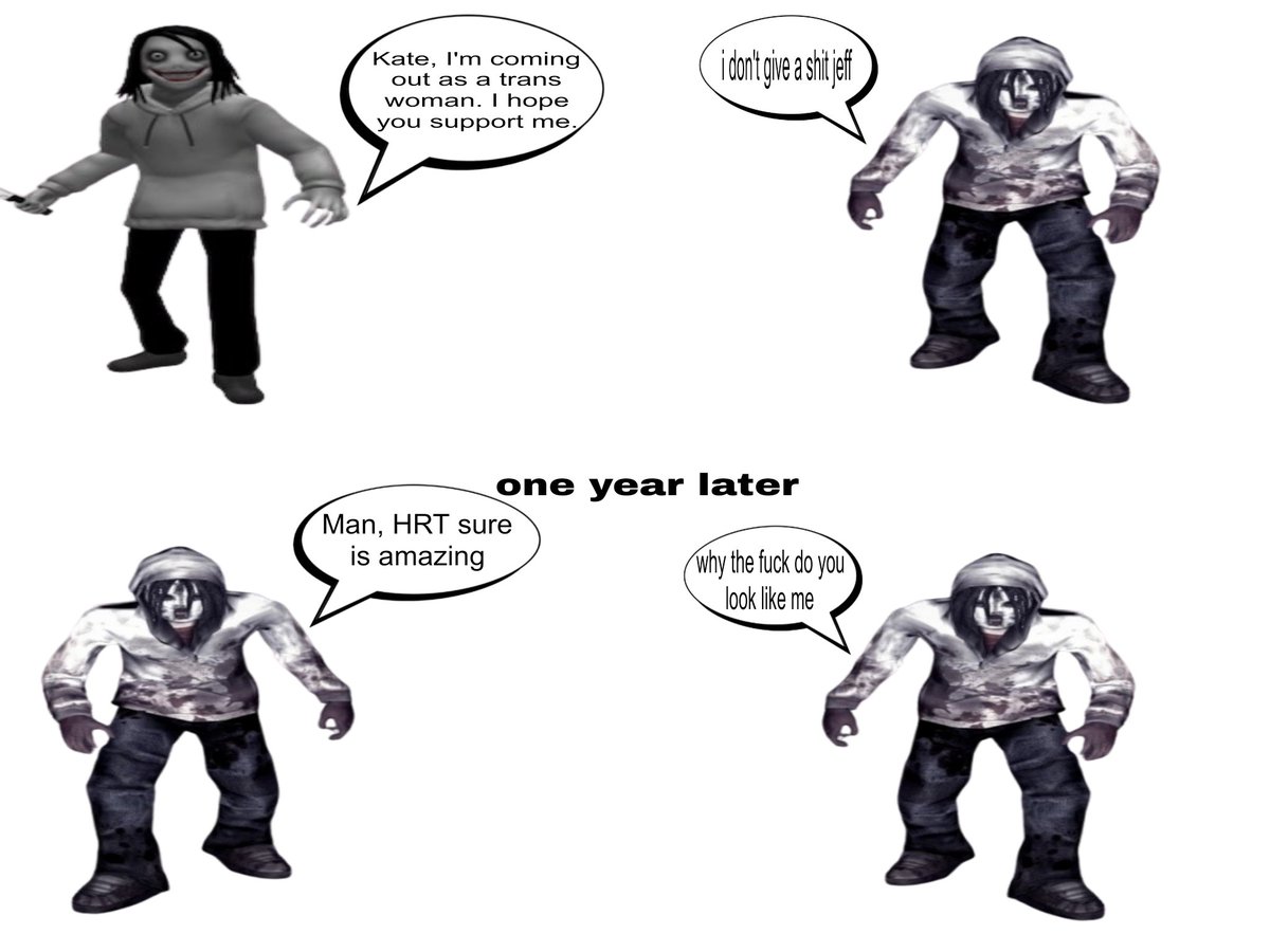 slendypages's tweet photo. Hope no one has done this yet
#katethechaser #jeffthekiller #creepypasta https://t.co/2VQhyLHGQM