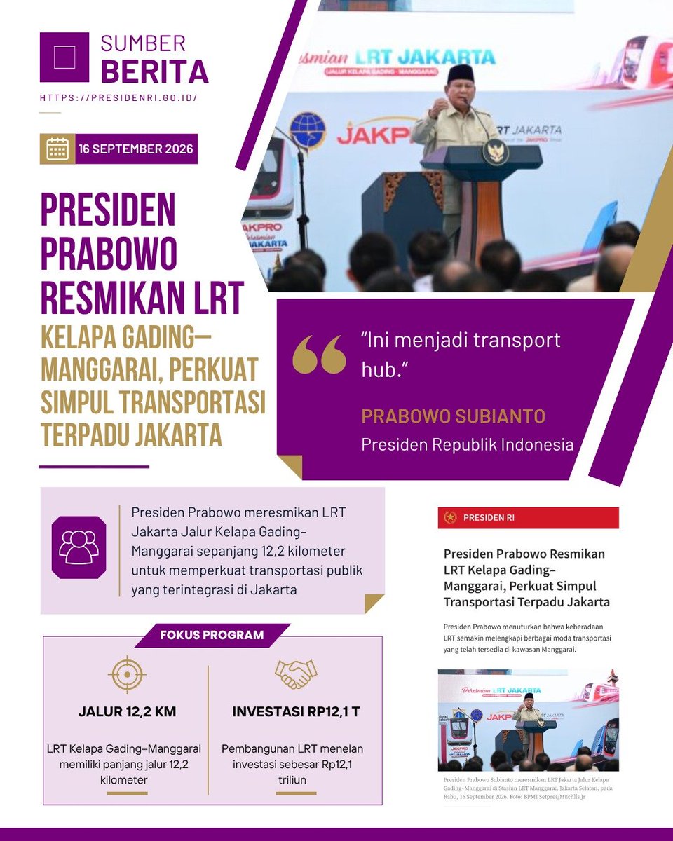 permana_uj4's tweet photo. Indonesia tengah melangkah mengarah ke hari esok lebih cerah, jika kita tetap kompak menjaga setiap kemajuannya.
Kabar Buat Kita https://t.co/xOIFyi7NHZ