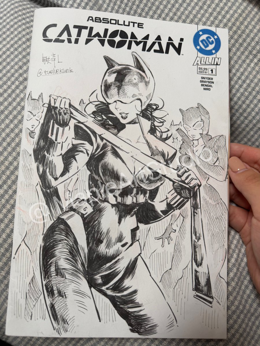 MapleArtStudio_'s tweet photo. Hand-drawn sketch cover by our artist Shierjun ✦
Open for international commissions!
https://t.co/R2jGU3sMhA
#sketchcover #catwoman #dccomics #fanart #comicart
#westerncomicart #chineseartist #illustrationcommission
#characterart #MapleArtStudio https://t.co/20DAhPkvvz