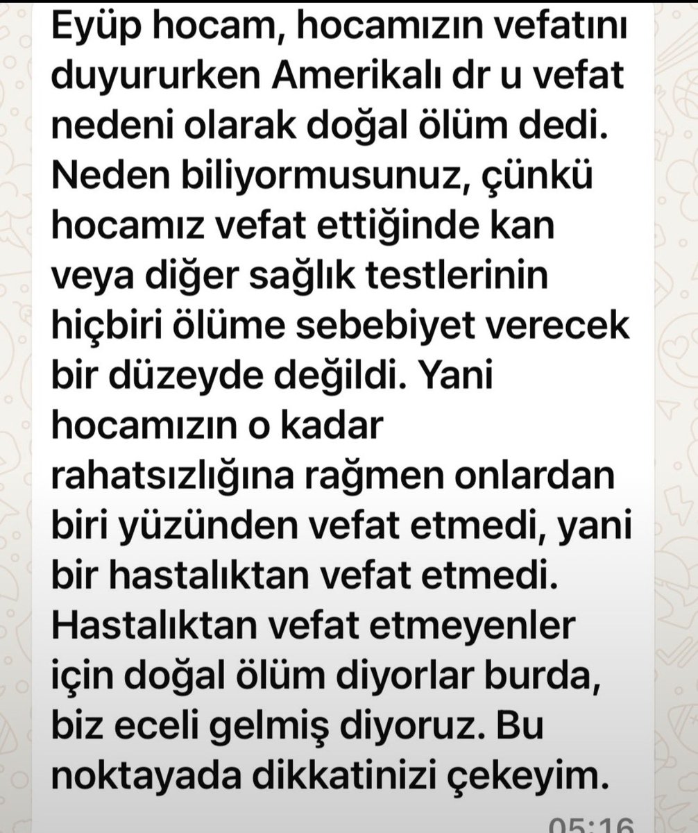eensarugur's tweet photo. Hocaefendi’nin diabet doktoru ile yazışmamdan pasajlar👇🏻
İsmail Sezginle paylaştım ama çok tuhaf şekilde doktorunun bu anlattıklarını reddedip “ama bu iddialar var deyip twitterde herhangi birilerinin iddialarını paylaştı benimle.
O zaman İsmail hoca’nın fikrini asla değiştirmeyeceğini anladım ve bunları yayınladım.

 https://t.co/PXUlHfB5s4
