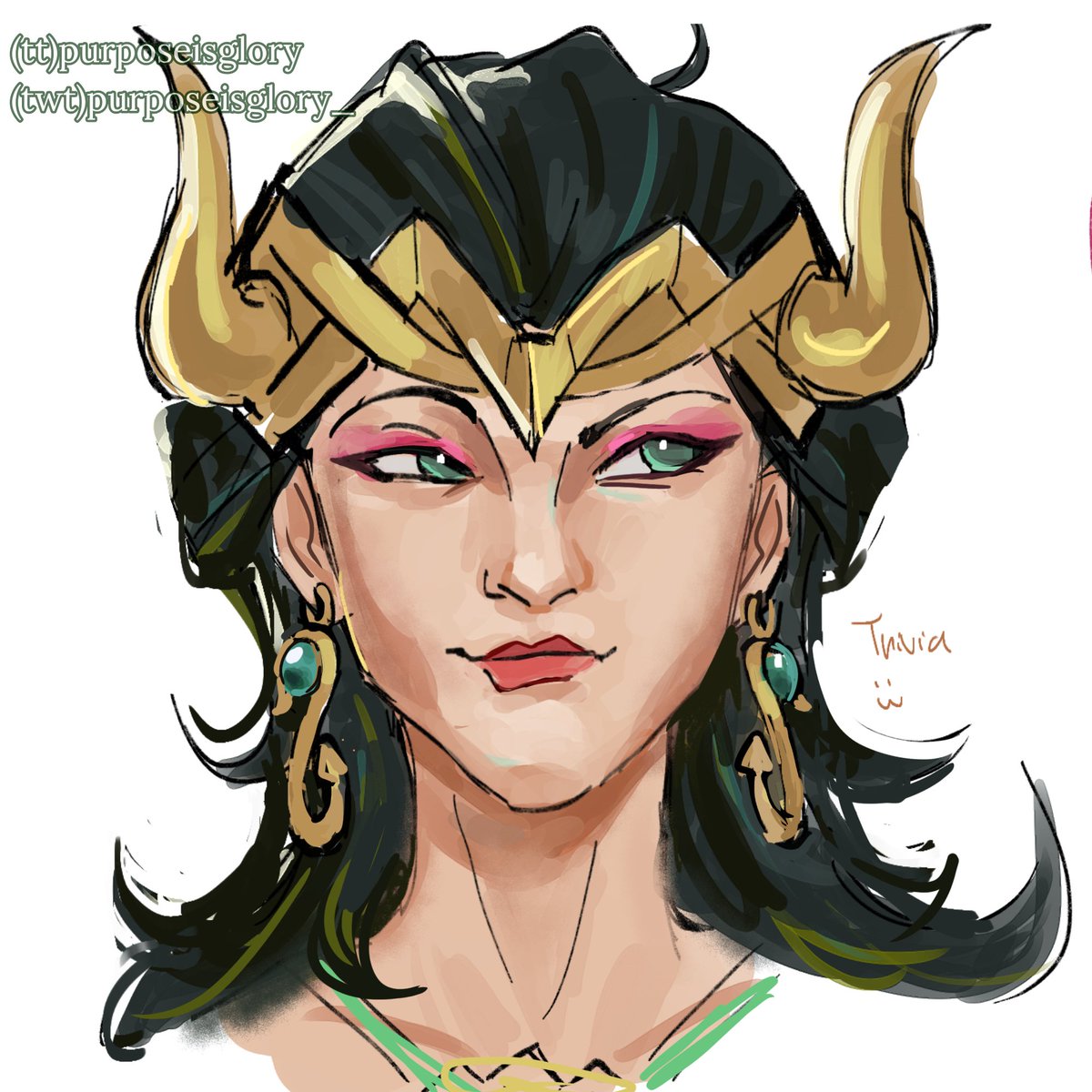 purposeisglory's tweet photo. i wish i could play marvel rivals but id probably suck at it #Loki https://t.co/YVbN8lhH5m
