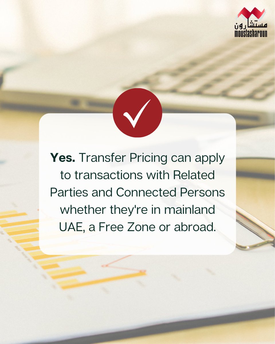 MoustasharonUAE's tweet photo. Both companies are in the UAE? Transfer Pricing rules may still apply. https://t.co/2pUy0T5o1M