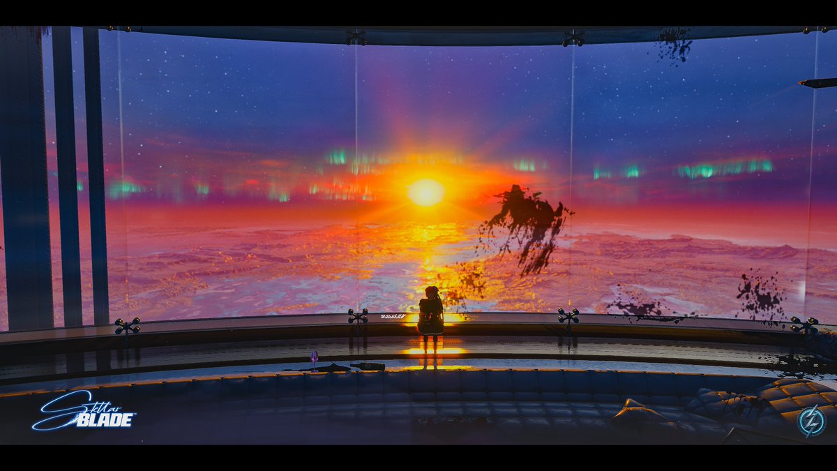 ZoomelloVP's tweet photo. Sol del fin del mundo, 🌅 
manchas sobre el cristal, 🪟 
Eve en silencio.😶

@StellarBlade  

#StellarBlade #ステラーブレイド #VirtualPhotography #ZoomelloVP        

(Capturas tomadas en PlayStation 5) https://t.co/Do3UP31TiH