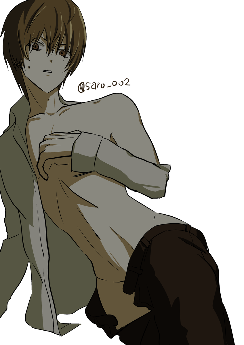saro_002's tweet photo. #デスノート #deathnote #月 #라이토 #夜神月      

라이토에게 고소당할 수 있는 그림이 목표입니다. https://t.co/fC9QQLk5xr