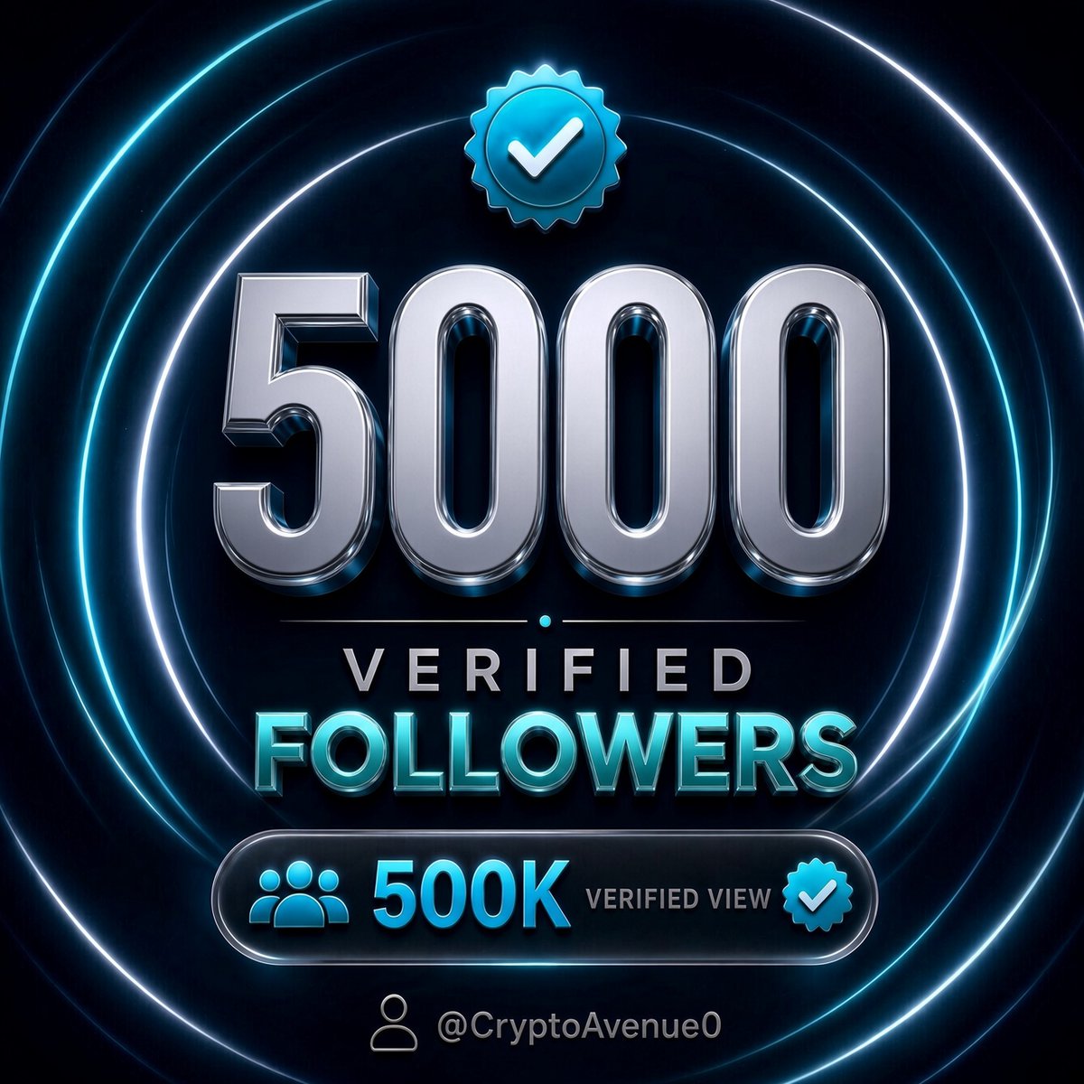 CryptoAvenue0's tweet photo. Do you need 5K followers? 👀🔥

Say YES — let’s turn your next milestone into momentum. 🚀

Connect • Engage • Grow ✨ https://t.co/lvYYj5pGGW