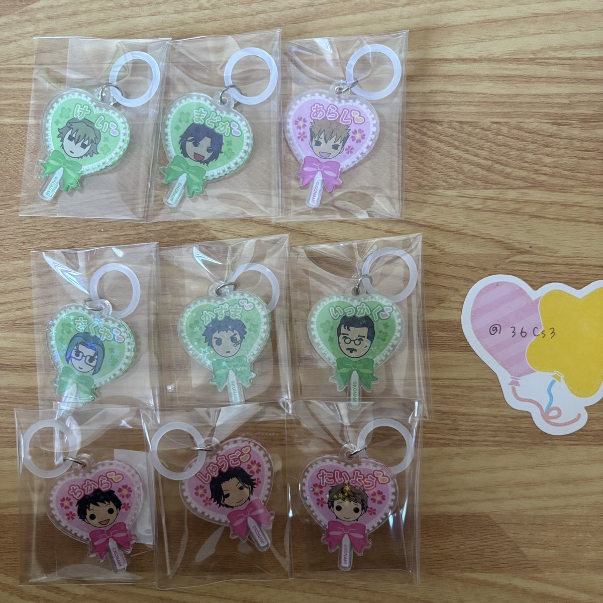 36Cs3's tweet photo. ときめきメモリアルGirl's Side ときメモGS セリア アクリルめじるしチャーム

譲 画像
求 桜井琥一 天童壬 > 定価+送料

最上段は譲渡の場合、2.3段目から同数〜抱き合わせ、まとめての方を優先します
葉月は琥一との交換最優先のためお返事にお時間いただきます🙇🏻‍♀️ https://t.co/FVZhMVW5Zd
