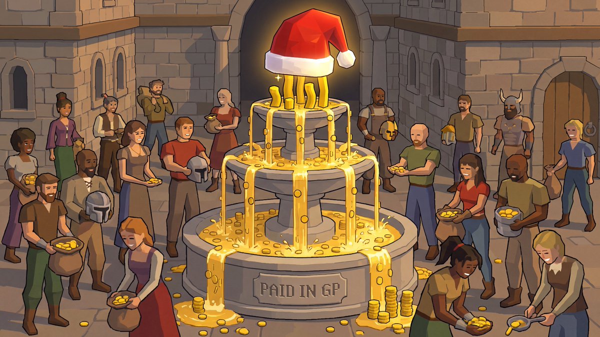 CyrusAbrahimX's tweet photo. You win by just holding $SANTA. 

Overtrading gets you killed. 

HODLING gets you to Valhalla.

3% of every trade. Paid in $GP. 

Bring a bucket. https://t.co/snrm0RGA3R