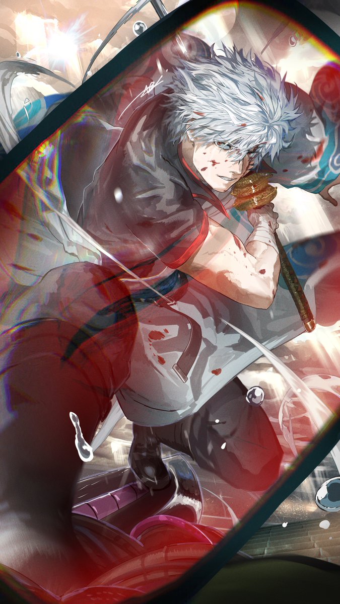 ZabiMasurao's tweet photo. 描きました ＃銀魂 https://t.co/IwZZUVmsHf
