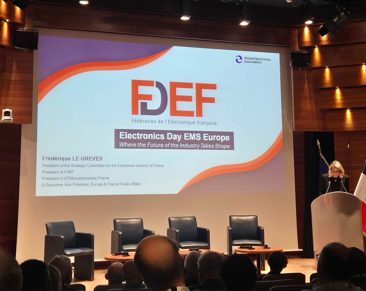altium's tweet photo. Paris is amazing, as always! A great day at Electronics Day EMS Europe 2026, filled with insightful presentations, interesting conversations, and valuable connections across the European electronics industry.

Until next time! 

#Altium https://t.co/fElIQo0dhl