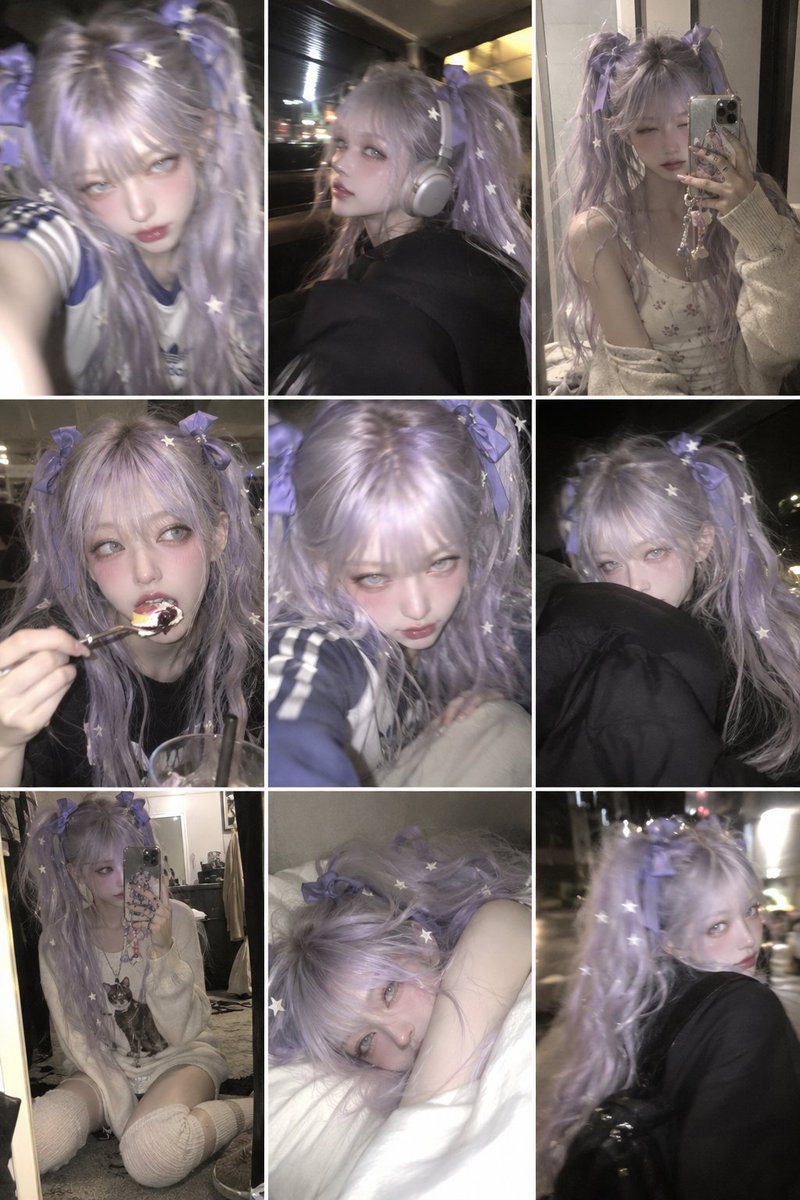 OiCLhoXau40xUBx's tweet photo. ((GPT 일 시키기))

★Candid Camera Roll 3×3 Prompt

⚠️요즘 이 프롬프트가 유행하는 것 같은데, 정확한 명령어를 몰라 그냥 제 스타일대로 자체 제작해봤습니다. AI가 좀 더 명확하게 인식하도록 구체적이고 강하게 다듬어두었으니, 참고해서 연성해보세요.

---

+GPT가 샘플로 참고할 외형 이미지 하나 첨부할 것.

[캐릭터 외형 프롬프트], photorealistic real-person interpretation, smartphone photo gallery screen showing a 3x3 grid of 9 candid photos of the same person, casual personal camera roll, each photo taken in a different everyday situation, outfit, pose, expression, and camera angle, mix of selfies, mirror selfies, and photos taken by someone else, imperfect handheld smartphone photography, ★noticeable natural motion blur, slightly missed focus(+natural motion blur from hand movement, imperfect autofocus, accidental snapshot)★, shaky +camera, accidental framing, uneven exposure, low-light grain, realistic phone camera noise, spontaneous unposed moments, authentic private photo album, consistent identity across all 9 photos, not professional photography, not studio shots.  / 이대로 이미지 출력.

---