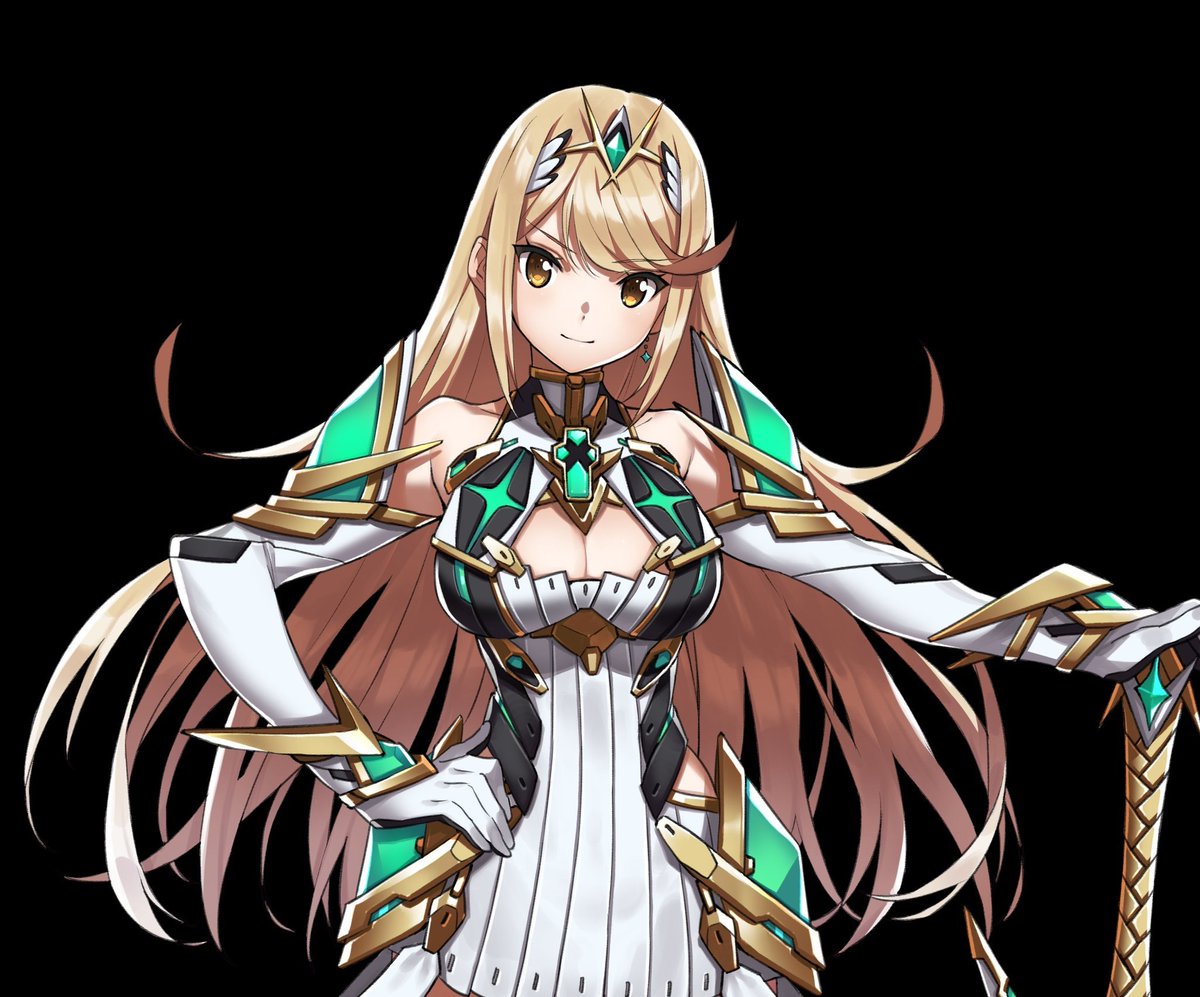 MechaGirlOTD's tweet photo. Next Mecha Girl of the day is Mythra from Xenoblade Chronicles 2! https://t.co/8nL2kaCWte