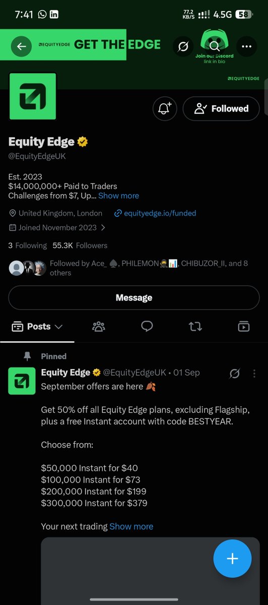 TuneMedia_TM's tweet photo. @theplaymakerxx @EquityEdgeUK @berkayglife @kingstonpips @Danieltrades @KINGKLC001 @DivineUiX @deartrader__ @thisis_philemon @ChuksEmma947401 @SophiaAutomates https://t.co/BKvTQpqqVf
