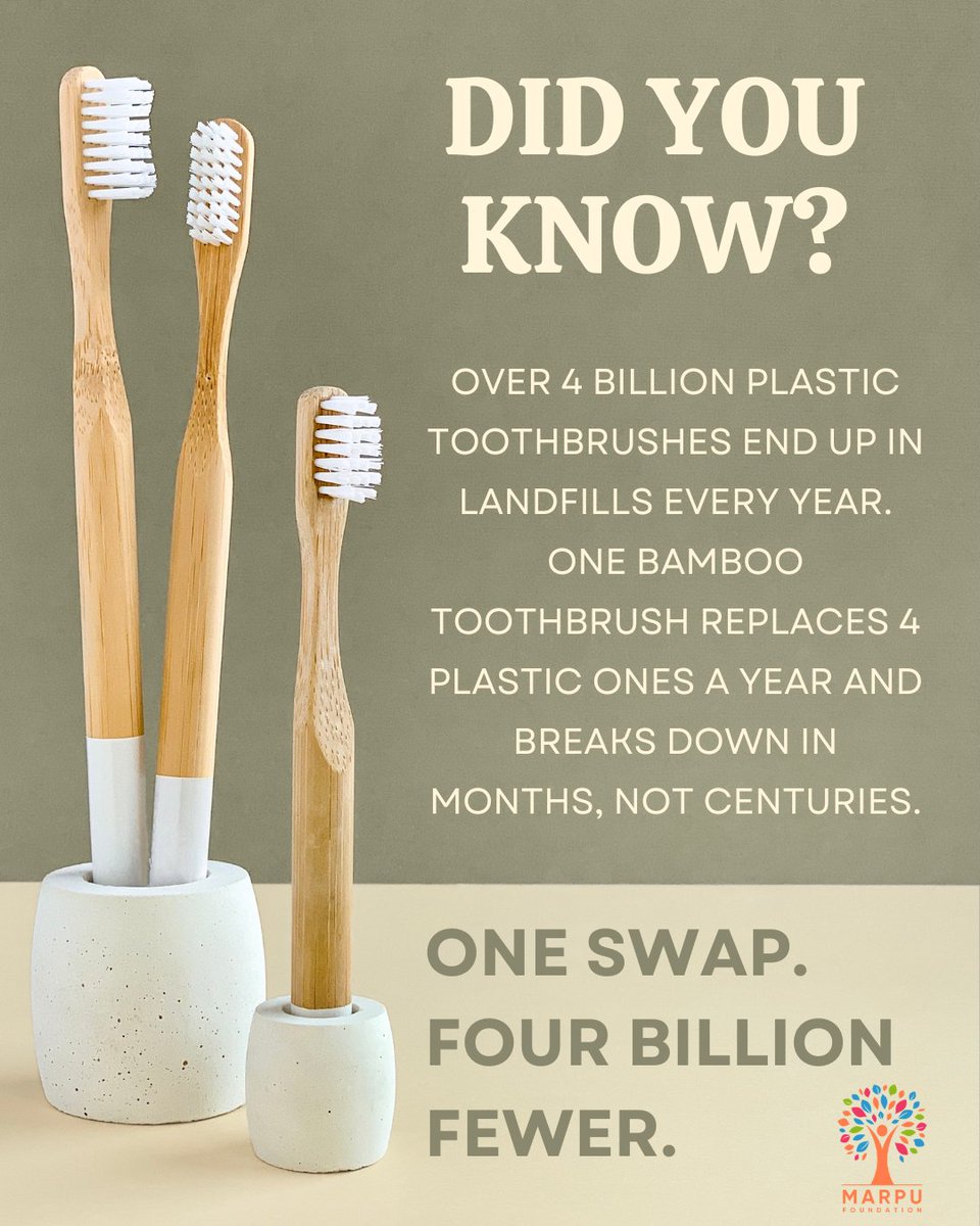 marpufoundation's tweet photo. World Bamboo Day 2026: bamboo grows up to a metre a day, replaces single-use plastic, and gives rural artisans a livelihood without cutting a forest.

#WorldBambooDay #MarpuFoundation #PlasticFreeIndia #VolunteerFirstCSR #SustainableLiving https://t.co/b7PetH7N4j
