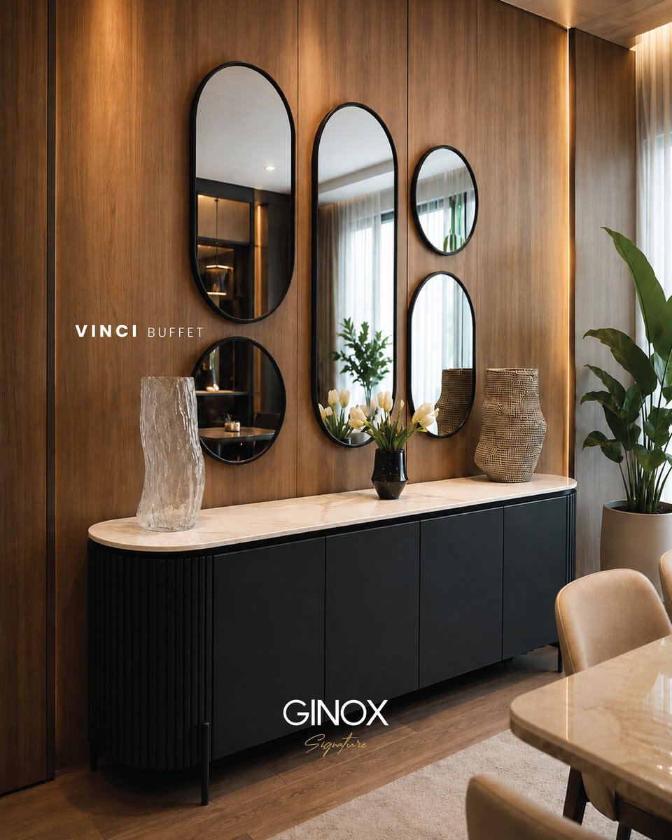 FrederickLfs's tweet photo. VINCI Buffet: Minimalist in form, striking in presence. Crafted with premium quality and timeless design, it’s fully customizable in color and size to suit your space and style. Discover it at Ginox Signature, Dekwene-Mkallis Road branch. Call 70 https://t.co/pvWJYKR4e5