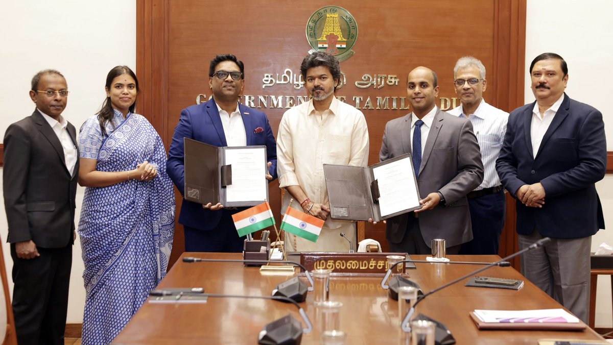 Keerthana4VNR's tweet photo. Welcome to Tamil Nadu, Walgreens!

Delighted to share the signing of an MoU with Walgreens India Private Limited, in the presence of Hon’ble Chief Minister Thiru C. Joseph Vijay, to establish a Global Capability Centre in Chennai. 
Walgreens is one of America’s leading healthcare and pharmacy companies, serving millions of customers across healthcare, pharmacy and related services.

With 250+ jobs expected in the first year and further expansion planned, this investment is another strong endorsement of Tamil Nadu’s technology talent, healthcare ecosystem and growing global capabilities.

As we build out the recently announced GCC corridors, partnerships like this reinforce Chennai’s position as a destination for global companies to build, innovate and scale.

We look forward to Walgreens building critical technology and business capabilities from Chennai and contributing to Tamil Nadu’s next phase of growth.

#CMJosephVijay #TamilNadu