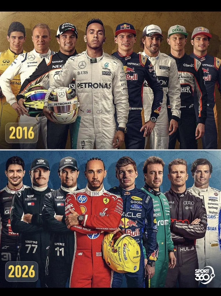 TintedWall31481's tweet photo. Same face, new year, new era f1 lords https://t.co/kYZsSe3xzp