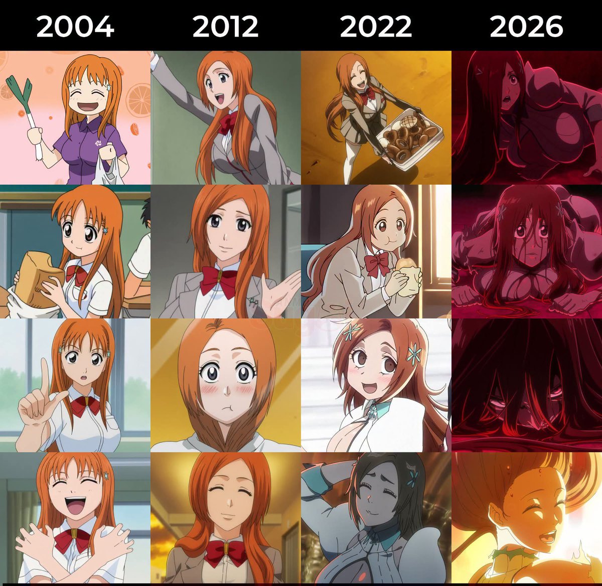 AnimexiZone's tweet photo. The Glow-up is Insane https://t.co/htPtHTTD3Z