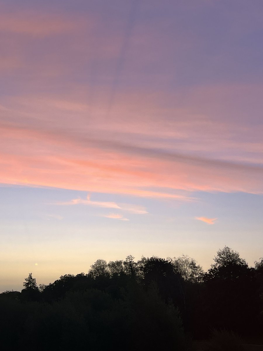 carolematthews's tweet photo. Good morning! A beautiful sunrise at Matthews’ Towers today. Have a great day! C : ) xx https://t.co/PyRqNdxXwu