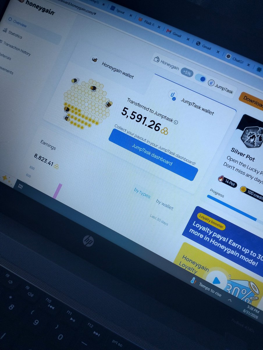 SirAlexanderrr's tweet photo. You can make around $30-$40 every month from Honeygain just by leaving it running on my PC. https://t.co/Sle7X1xZYL