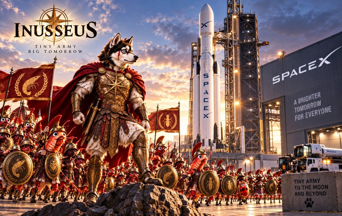 INUSSEUS's tweet photo. @bnb_girl1 TINY ARMY: “HOW FAR DOES IT GO?”
INUSSEUS: “10,000X PAST OUR DREAMS.” 🚀
TINY ARMY: “...WE’RE GONNA NEED MORE SNACKS.” 😂 https://t.co/JuM7WcTPGY