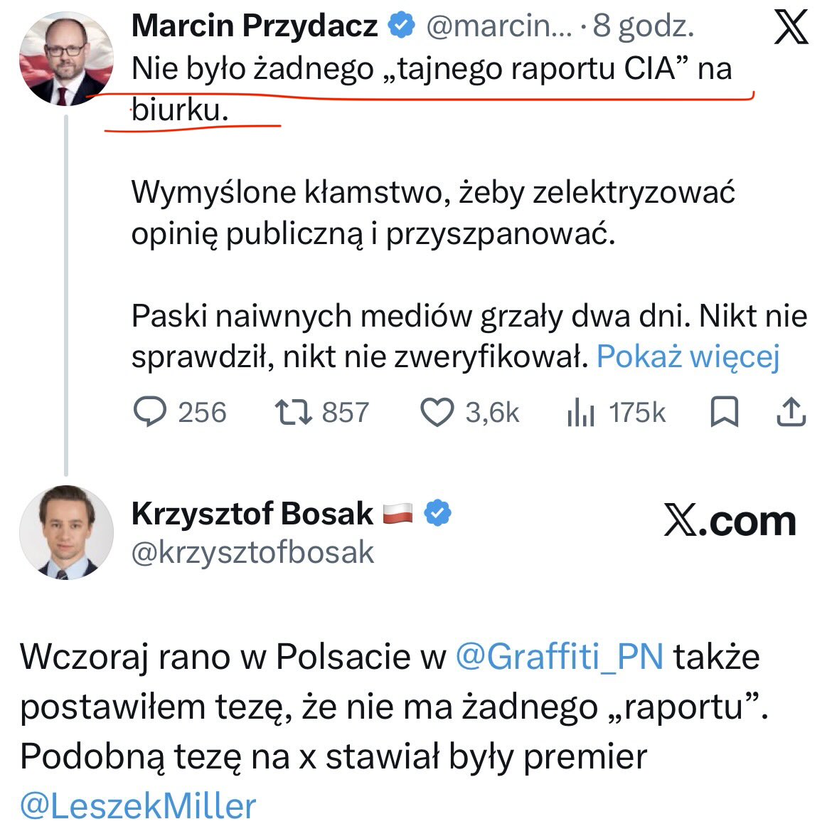 NowySwiat24's tweet photo. Przecież to powinno oznaczać natychmiastową dymisję Donalda Tuska. Polityka zastraszania Polaków grubymi kłamstwami w sprawie bezpieczeństwa? https://t.co/YqR7SgXNa2