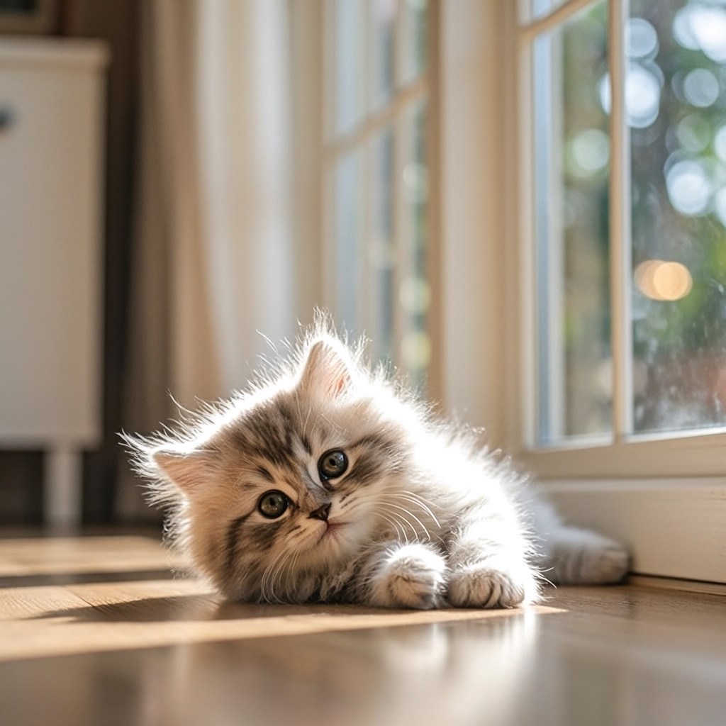 deepb654144's tweet photo. [Lazy Sunday vibes: making toast while my cat curls up on the windowsill, perfect little quiet moment at home ]， https://t.co/jXXozpsSaK