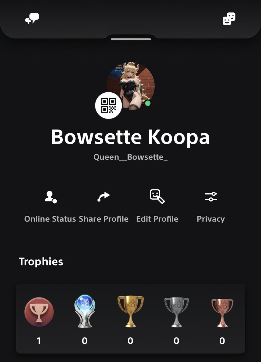 Queen_Bowsette_'s tweet photo. I made a new PlayStation account since I can’t get back in my old one so go ahead and add me on there it’s Queen__Bowsette_ https://t.co/wWJv9ZPTdC