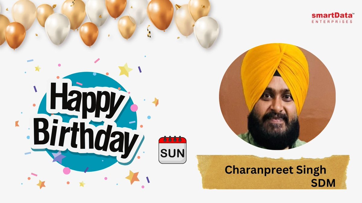 sdeievent's tweet photo. 🎉 Happy birthday to Mohinder Singh and Charanpreet Singh! Wishing you both a great day and a year full of good work and good energy ahead. 🎂

#HappyBirthday #TeamAppreciation #smartData https://t.co/i4LWdVI9hi